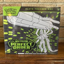 New Release!! Pokemon TCG Perfect Order ETB Factory Sealed In Hand