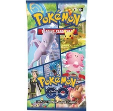 UNWEIGHED Pokemon GO Booster Pack - Factory Sealed TCG English 10 Cards